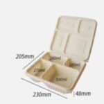 Multi planar starch based Food Containers Customizable
