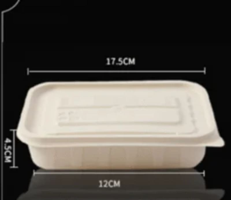 Multi planar starch based Food Containers Customizable