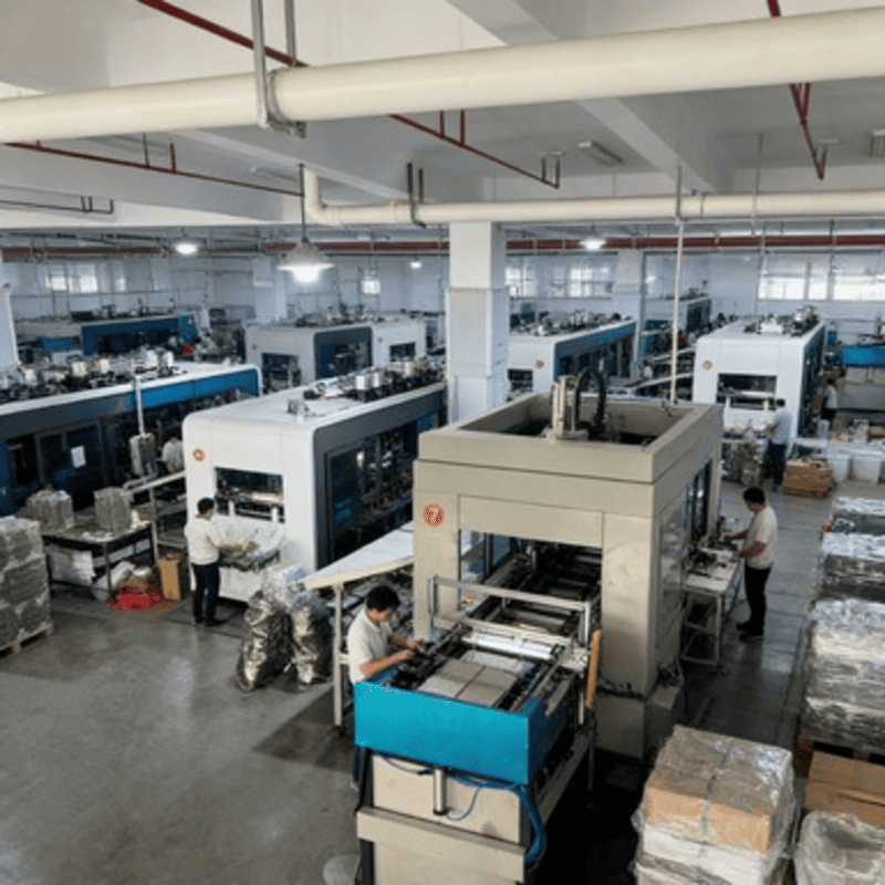 Modern packaging manufacturing facility