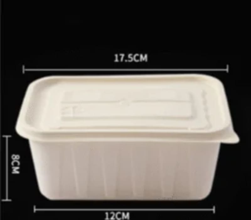 Biodegradable Corn Starch Take Away Food Container  Eco Friendly Disposable Lunch Box Manufacturer