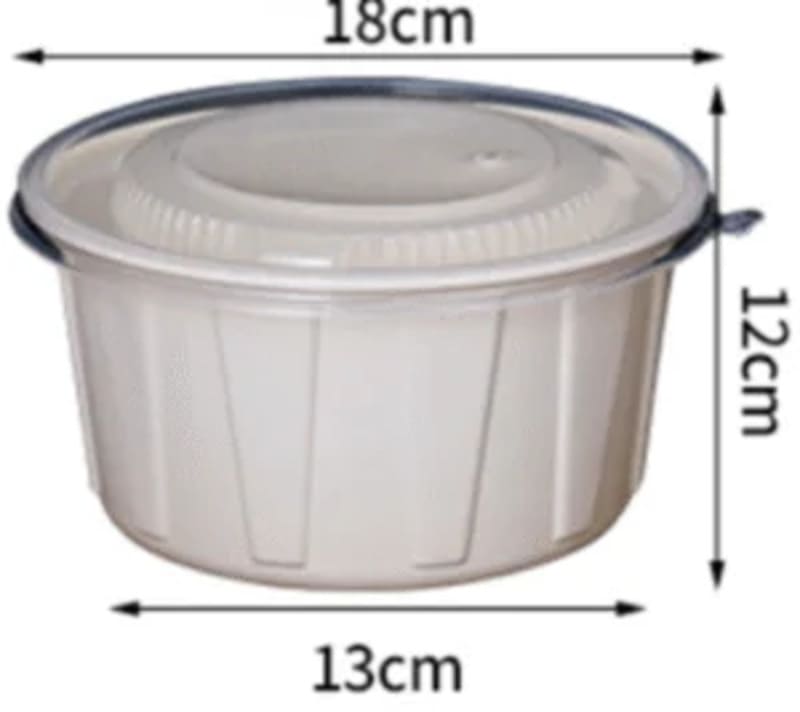 Biodegradable Corn Starch Take Away Food Container  Eco Friendly Disposable Lunch Box Manufacturer