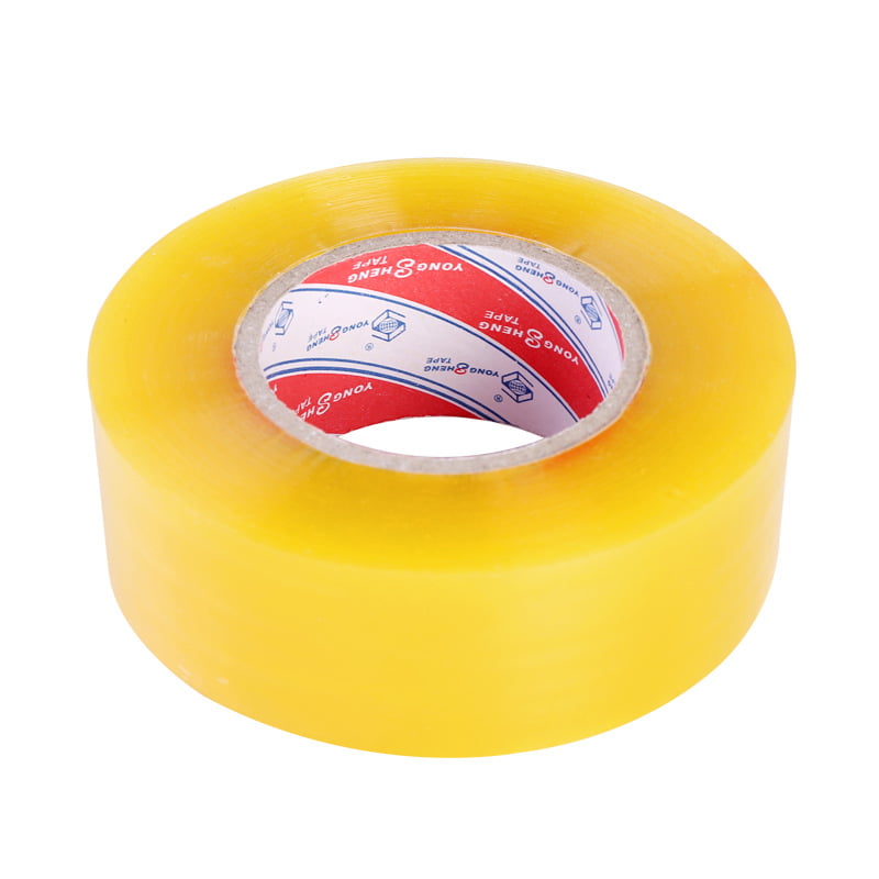 Transparent sealing and packing tape