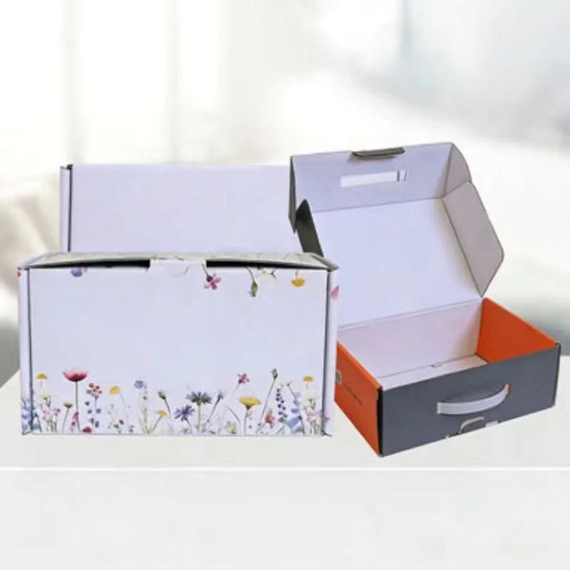 Custom Corrugated Cardboard Packaging Box with Logo Printing