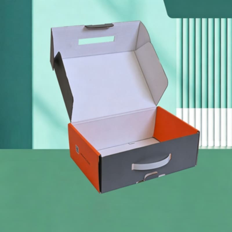 Custom Corrugated Cardboard Packaging Box with Logo Printing
