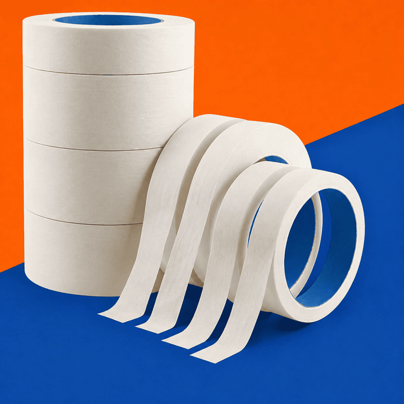 Custom White Masking Tape manufacturer for Painting and Industrial Application