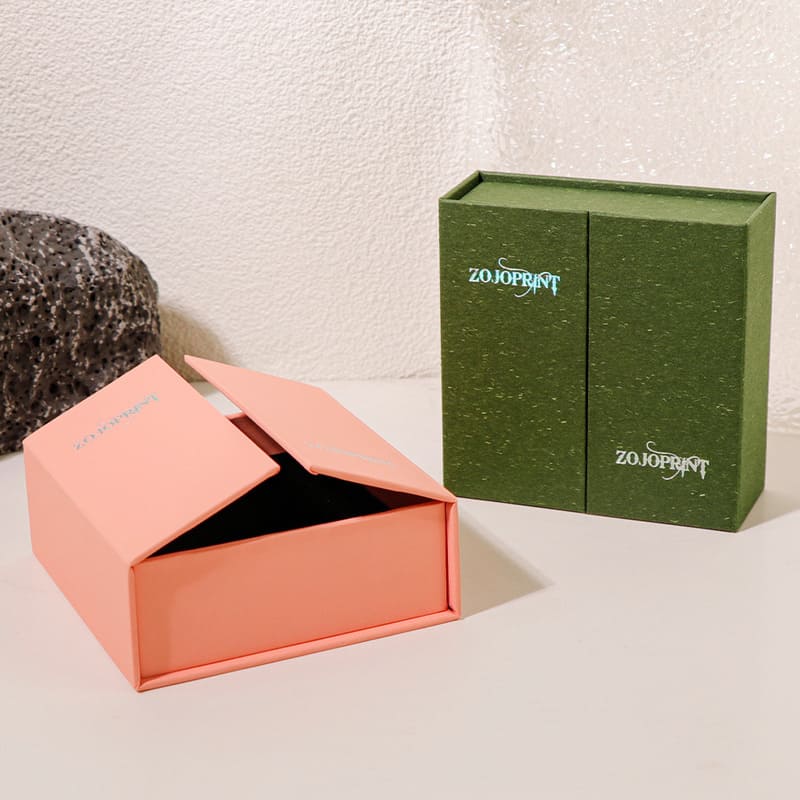 Double door gift box custom jewelry packaging box color box