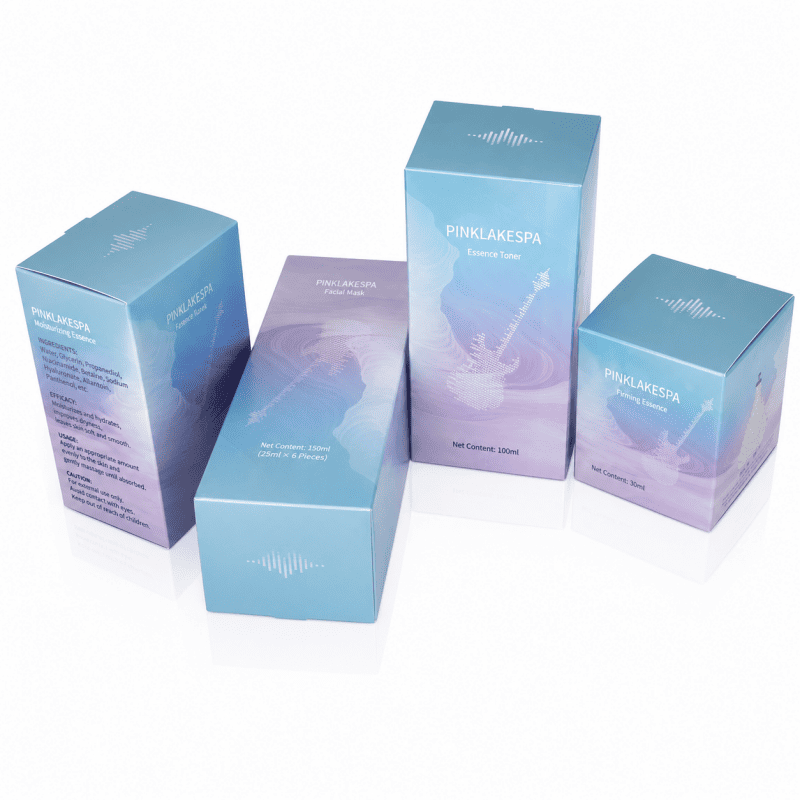Custom White Cardboard Packaging Box Manufacturer  OEM Printing Available