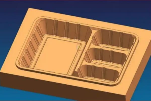 Thermoforming manufacturing process