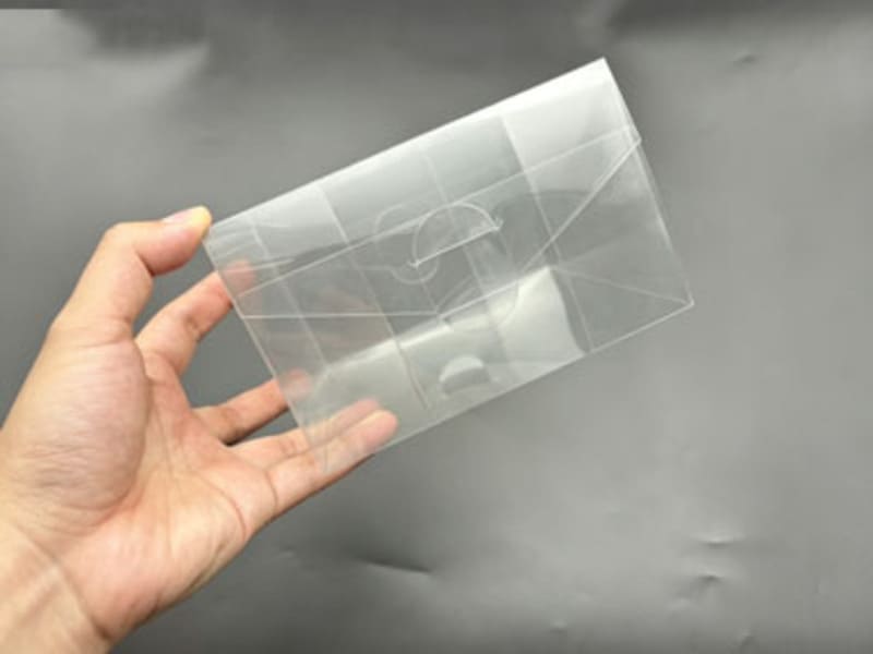 Custom PVC folding toy packaging boxes, PET cosmetic transparent plastic manufacturers